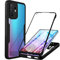 Jofun für Oppo A94 5G Hülle - 360 Grad Stoßfest Schutzhülle Rundumschutz Cover mit Displayschutz Kratzfest Bumper Case Outdoor Handyhülle - Schwarz