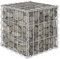 INLIFE Würfel-Gabionen-Hochbeet Stahldraht 30x30x30 cm
