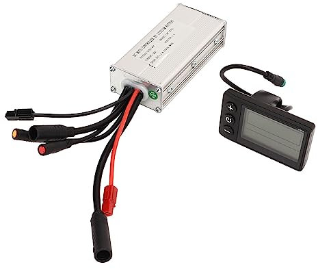 BuyWeek Elektrofahrrad Motor Controller Kit, DC 36V 48V 500W 22A Motor Controller mit Wasserdicht S866 LCD Display Panel für E-Bike Elektroroller