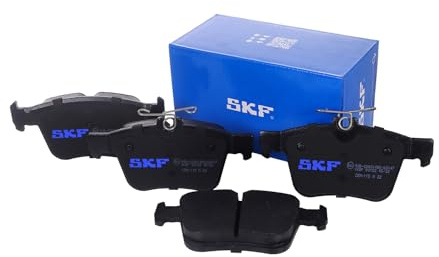 SKF Scheibenbremse Bremsbelag VKBP 90152-4er Set - Position Hinterachse Höhe 77 mm Länge 154 mm Breite 83 mm Dicke 16,3 mm - OE Qualität | Kompatibel mit: AUDI A3, A3 Cabriolet, A3 Limousine, A3 Sportback, Q2, TT, TT Roadster, SEAT ATECA, LEON