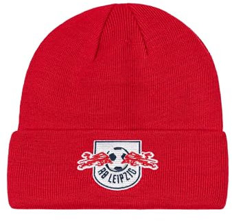 RB Leipzig Fan Beanie Wintermütze (DE/NL/SE/PL, Alphanumerisch, Einheitsgröße, red)