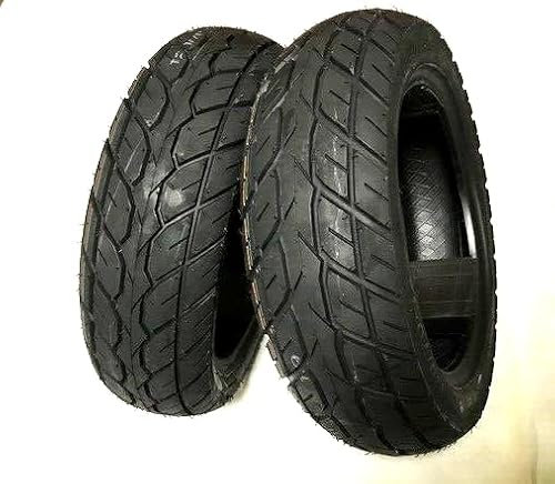 Casabike A-Line Reifen Set Allwetter 120/70-12 1 x Vorne 1 x Hinten (M+S) 51J kompatibel mit Piaggio Fly Kymco