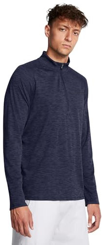Under Armour Mens Tech Half Zip Top Midnight Navy M