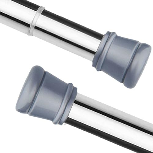 Bastone per tenda da doccia, senza trapano, estensibile, per finestre, doccia, armadio (73-95 cm/1 pezzo)