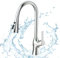 Grifo Cocina Extraíble con 3 Modos, Grifo Fregadero Cocina Giratorio a 360 Grados, Grifo Extensible Cocina de 60 cm, Torneira Cozinha para Agua Fría o Caliente, Grifos Cocina Fregadero Monomando