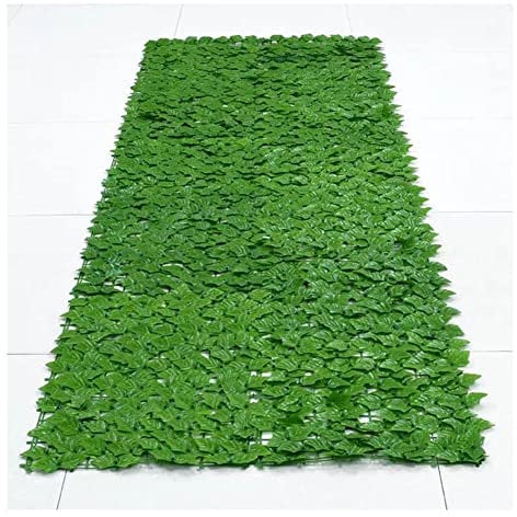 Screening künstlicher Blätter Sichtschutzwand Landschaftsbau Gartenzaun Balkonschirm Grün Kunststoff Garten Sichtschutzzaun LIFQFQDP240601(Size:200x200cm)