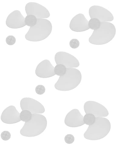 MAGICLULU 5pcs Fan Replacement for Electric Fans Floor Standing Plastic Repair Part for Table