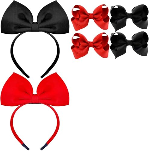 LDBKLGHJ Serre-tête Noeud Cheveux élégant - Accessoire Femme et Fille - Parfait pour Le Chic Quotidien et Les Occasions spéciales comme Halloween
