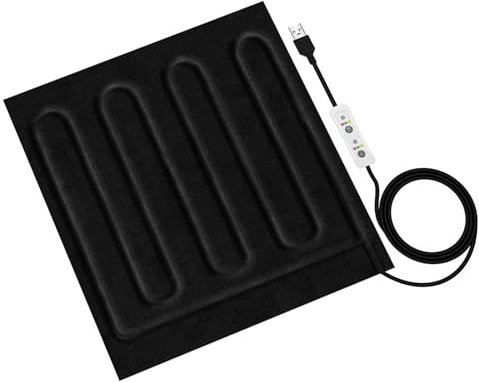 Eladcncmc Adjustable Temperature USB Heating Pad Electric Blanket Seats Warmer For Pet Car Seats Soft And Safe Warmth Solution