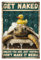 WADORN Funny Bathroom Quote Metal Tin Sign, 7.9x11.8 Inch Sea Turtle Vintage Metal Signs Bathroom Wall Decor Retro Wall Art Poster Plaque Decor for Home Farmhouse Toilet Restroom Washroom Gifts