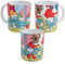 Die Schlümpfe Tasse - Schlumpfhausen Kaffeetasse Becher Kaffeebecher aus Keramik 320 ml