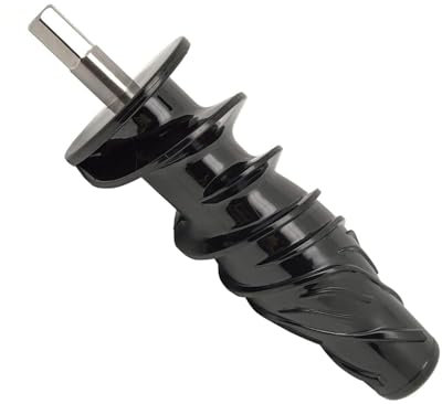 Parte di ricambio per spremiagrumi a coclea a spirale, colore nero, compatibile con modelli 8003, 8004, 8005, 8006, 8007, 8008
