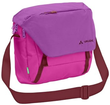 VAUDE Umhängetasche ROM S III - hochwertige Messenger Bag Herren & Damen aus recyceltem PET, wasserabweisende Schultertasche mit Notebook-Fach - pink orchid, Mittelgroße