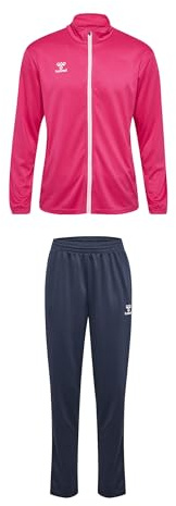hummel Kinder Trainingsanzug mit Reißverschluss und Logodetails, Farben:Pink, Größe Kinder:152