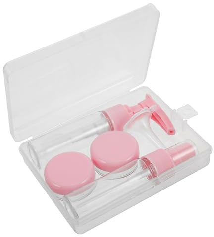 WOONEKY Kit de Flacons Pulvérisateurs Voyage 30ml en Plastique Léger pour Soins Visage et Cosmétiques