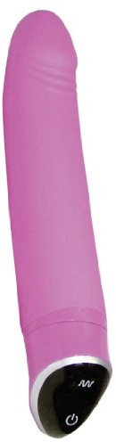 Sweet Smile Happy Pink - softer G-Punkt-Stimulator für Frauen, kleiner Vibrator mit 7 Vibrationsstufen, Massagestab für Anfänger und Profis, pink
