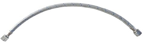 SOMATHERM FOR YOU, Flexible Fuel Galva DN8 750 mm Femelle 3/8 - Tuyau élastomère résistant hydrocarbures - Tresse acier galvanisé - Température -20° à +80°C - Pression 110 bars