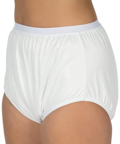 Suprima PU Inkontinenz-Slip Schlupfform mit Innenfutter 54 weiß