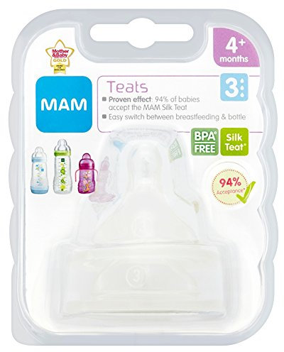 Mam Teats Size 3, Pack of 2