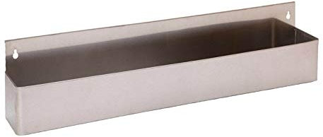 We Can Source It Ltd - Stainless Steel Cocktail Rack Drinks Shelf Holds 6 Bottles - 22 Bar Speed Rail