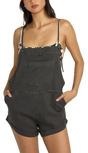 Billabong Women's Wild Pursuit Short Overall Black XS/6