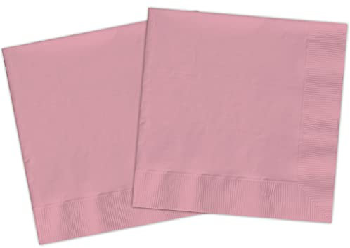 Ciao- Tovaglioli Carta FSC compostabili (33x33cm, Doppio Velo), 20 Pezzi, Rosa Antico, 34801