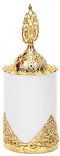 Cabilock Porte- Brûleur D' Arabe pour Bakhoor Oud Sticks Style Moyen- Orient Style Frankincens Burneur de Résine Décoration de La Maison