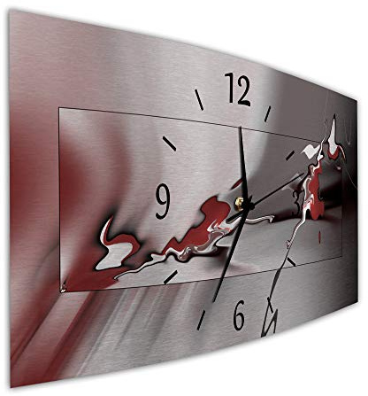 Bilder-Manufaktur BM Funk Quarz Quarzwanduhr Wanduhr Funkwanduhr Funkwanduhren Funkuhr Funkuhren kein Ticken lautlos geräuschlos leise ohne Tickgeräusche groß XXL MF1-9548-funk