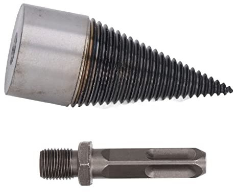 Holzbohrer, Einfach zu Bedienen, Hocheffizienter Holzspalter, Abnehmbarer Kohlenstoffstahl mit Vierkantschaft für Walnuss (42mm)