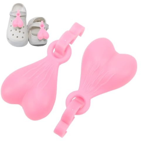 Fabater Croc Balls Croc Nüsse, 2 Packungen Schuhclips, Dekorative Schuhschnalle, Auffälliges Crocs-Zubehör, Glow in The Dark Schuh-Charme Schuhschmuck-Charms Balls für Ihre