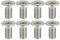 X AUTOHAUX 8pcs Brake Disc Rotor Screws Bolts Kit 93600-06014-0H for Honda