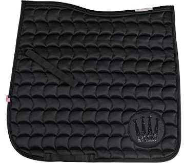 Dressage Pad Crown Sequin (Farbe: black; Größe: dressage)