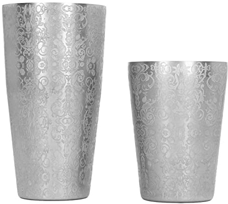 Coctelera, Juego de Coctelera Boston de Acero Inoxidable Mezclador de Bebidas Coctelera Herramientas de Coctelería Accesorios de Barra