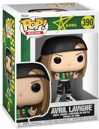 Funko POP! Rocks: Avril Lavigne - Sk8ter Boi - Vinyl-Sammelfigur - Geschenkidee - Offizielle Handelswaren - Spielzeug Für Kinder und Erwachsene - Music Fans - Modellfigur Für Sammler und Display