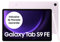 Samsung Galaxy Tab S9 FE Android-Tablet, 27,7 cm / 10,9 Zoll Display, 128 GB Speicher, Mit Stift (S Pen), Lange Akkulaufzeit, WiFi, Lavendel, Inkl. 36 Monate Herstellergarantie [Exklusiv bei Amazon]