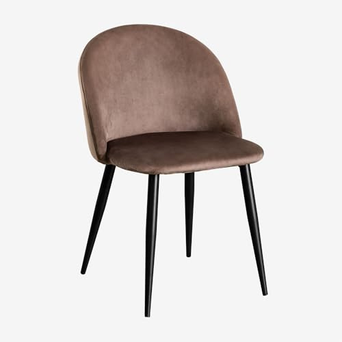 SKLUM Chaise de Salle à Manger en Velours Kana -