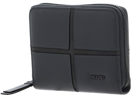 Picard Leder Geldbörse O X O 1 Wallet Rock grau