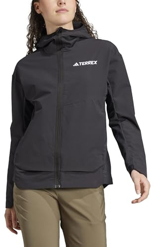 adidas Women's Terrex Multi Soft shell Jacket, Black, XXL