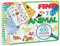 Kalysky Finden und Matchen Tiere Stickerbuch, 400+ Sticker Tiere Stickerbuch ab 2-8 jahre, Sprial Gebunden Stickerbücher mit finden und Färbung Spaß