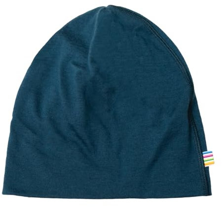 Joha Baby Kinder Jungen Mädchen Mütze Merino-Wolle, Größe:41, Farbe:Dark Blue