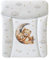 Ceba Baby® weiche Wickelauflage 50x70 cm - Baby Wickelunterlage - Wickeltischauflage für Junge und Mädchen - Wasserdicht, abwaschbar - OEKO-TEX® Standard 100 - Made in EU- Bär auf dem Mond