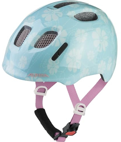ALPINA Ximo 2 - Leichter, Sicherer und Bruchfester Fahrradhelm, mit optionalen LED-Licht, Für Kinder