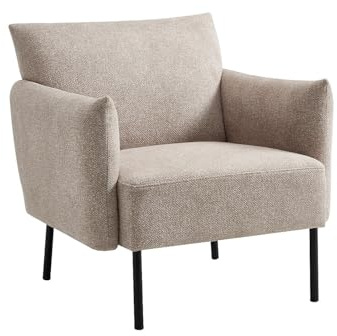 Vente-unique - Sessel mit gerader Rückenlehne 1 Geraldia - Polyester - beige