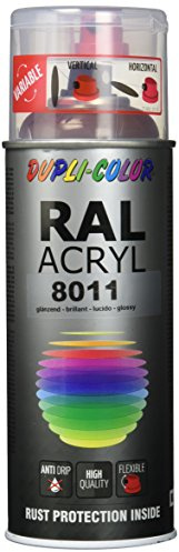 Dupli-Color 349751 RAL-Acryl-Spray 8011, 400 ml, Nussbraun Glanz