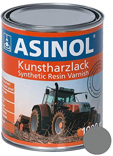 ASINOL Sandberger staubgrau 1.000 ml Kunstharzlack Farbe Lack 1l Liter Dose