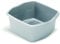 Addis 8 Litre Small Rectangular Bowl, Metallic Silver, 8L, 319251