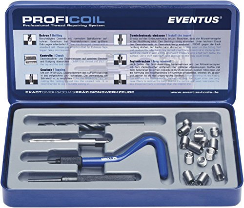 Exact 40309 Gewinde-Reparatursatz M8 x 1,25, 19-teilig, 24-teilig