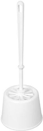 WC-Garnitur, Toilettenbürste, Topfform rund 1-Set, Bürste und Halter