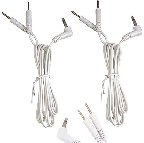 Tens Elektroden 3.5mm Stecker Anschlussleitung mit Männliche Verbindung