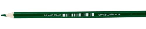 JOLLY Supersticks Kinderfest | bruchsichere Buntstifte für Kinder | Dutzendfaltschachtel | Dunkelgrün, 1 stück (1er Pack)